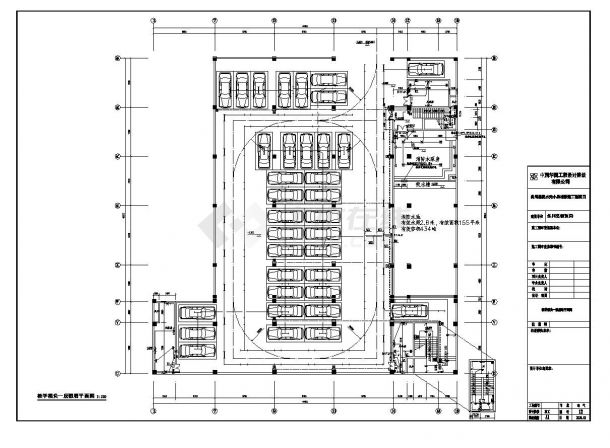 教学楼电气施工CAD平面图-图二