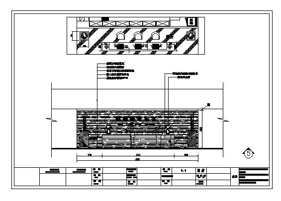 某咖啡店装修CAD施工图