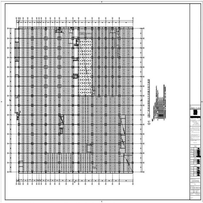 S21-034-05-C栋厂房首层楼板允许承重示意平面图-A0_BIAD_图1