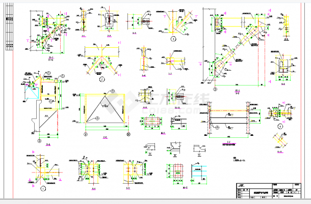 某地压缩机厂房CAD图纸-图二