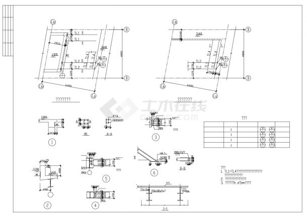 钢结构_别墅结构图纸_施工图CAD图纸-图一