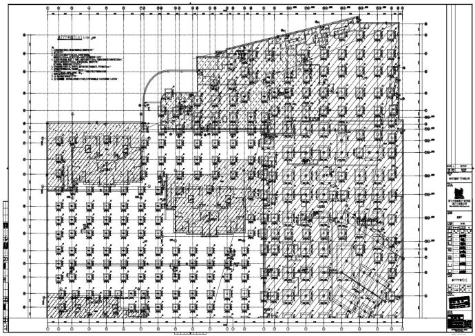 12-003_基础结构平面图_图1