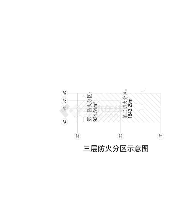 某城市7号楼建筑楼梯结构平面图-图二