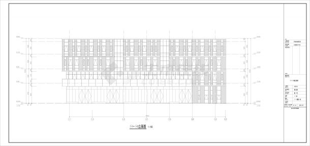 云海科技园丙类4层多层厂房建筑设计施工图-图二