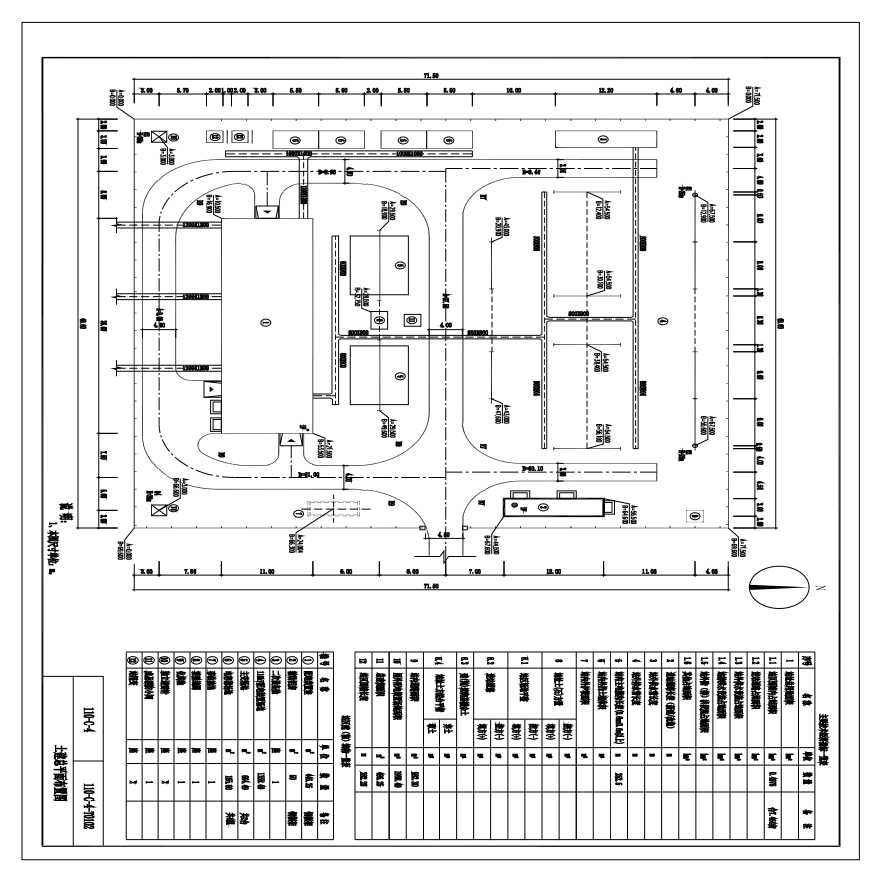 110-C-4-T0102土建总平面布置图 Model (1)-图一