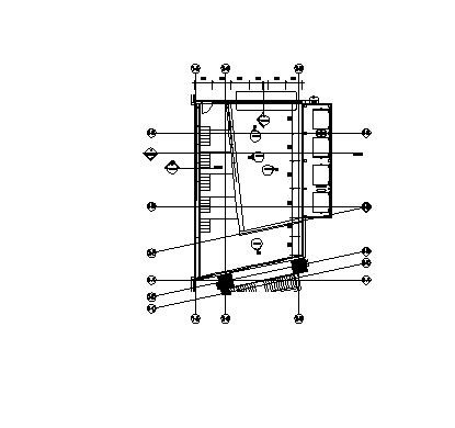 某国际大厦平面建筑图_图1