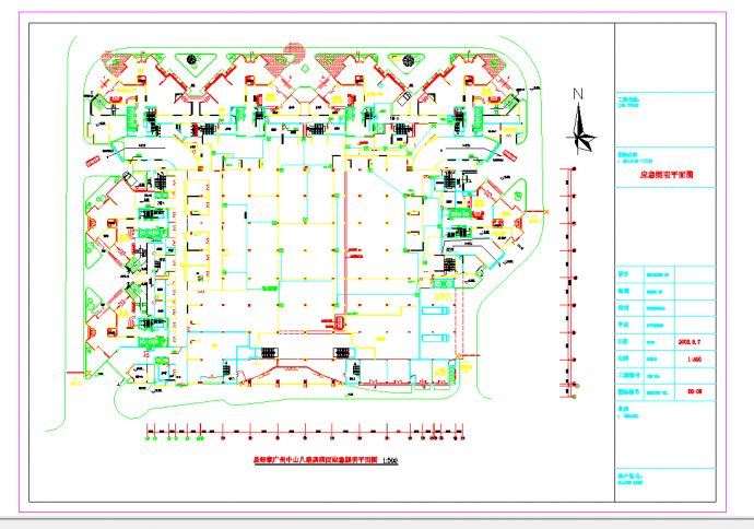 某地广州某商场电气施工图CAD图纸_图1