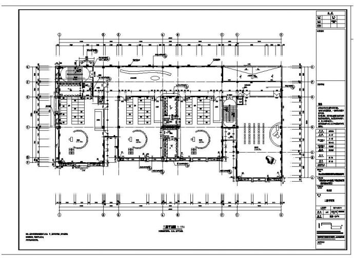 牡丹苑-幼儿园建筑施工CAD图_图1