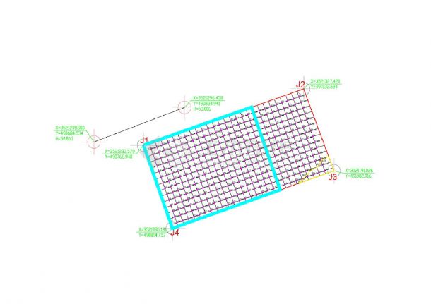 （新）2022-07-01亭镇中心卫生院场地原始标高(一期27753.79平方米) CAD图-图一