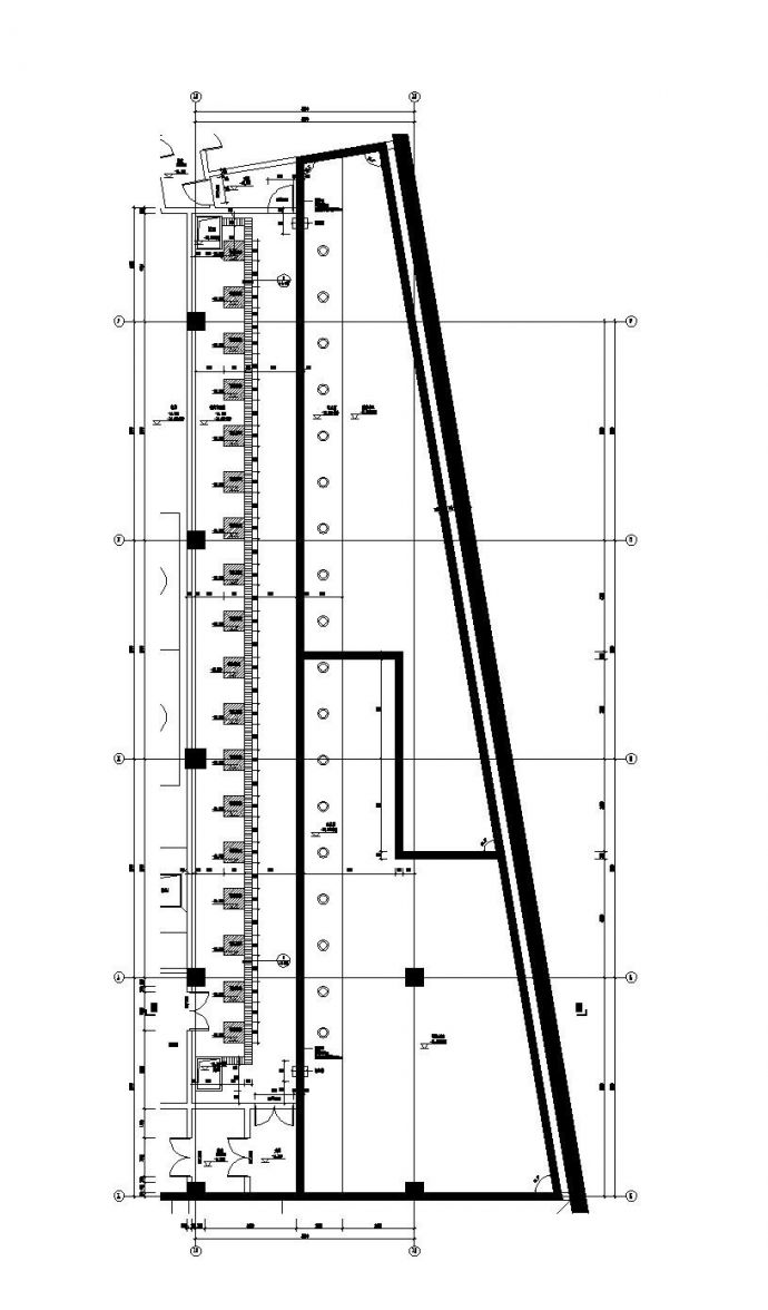 环球大厦地下室建筑设计图_图1