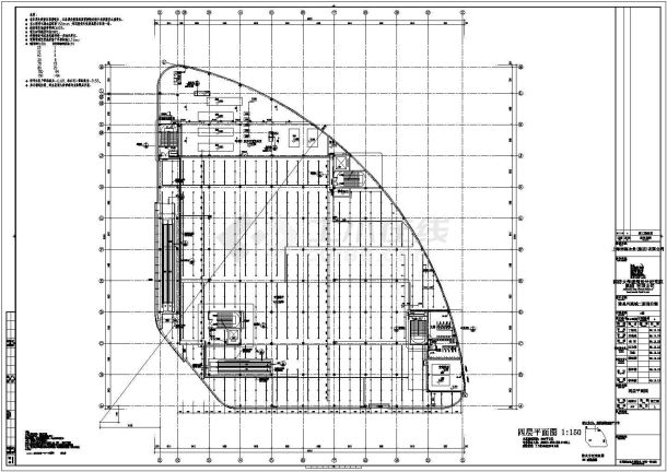 南昌凤凰城二期商业街A楼CAD大样构造节点图-图二