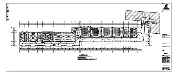 某中学教学综合楼电施平面图-图二