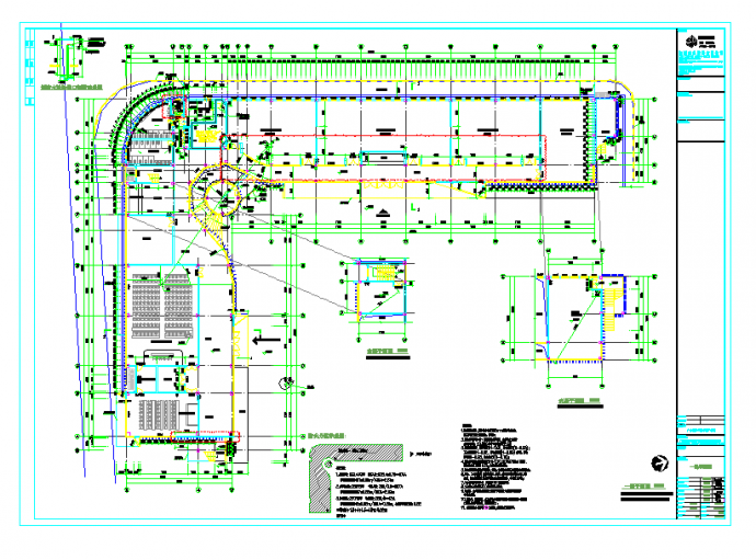 某地科创中心孵化园项目建筑工程施工图CAD图纸_图1