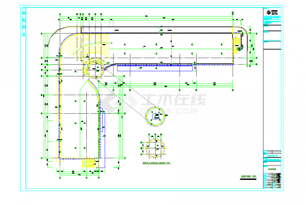 某地科创中心孵化园项目建筑工程施工图CAD图纸-图二
