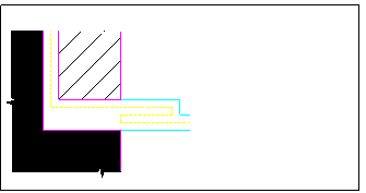 立面铺贴及防水材料搭接方式_图1