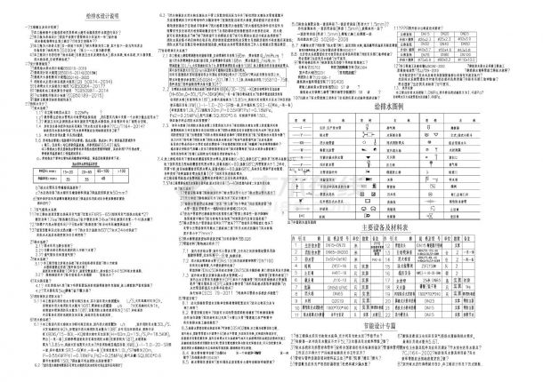 街道第二幼儿园新建工程项目--给排水-图一