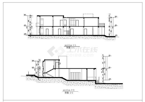 某市房屋建筑工程结构布置CAD参考详图-图一