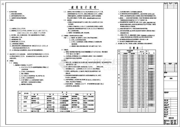 某四层综合办公楼全套建筑扩初设计cad图-图一