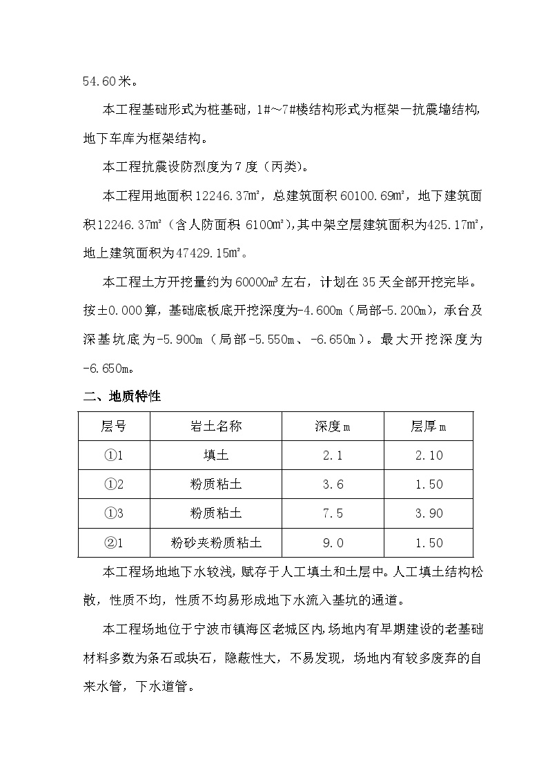 维科·南熏别院土方开挖专项施工方案.doc-图二