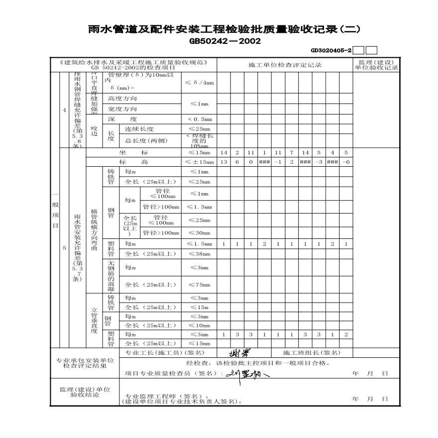 C-5#楼雨水管道及配件安装7-8层-图二