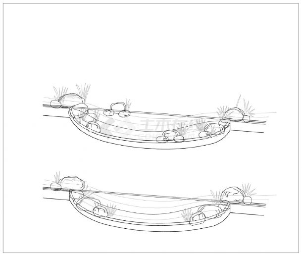 绿化缓坡及种植池详图.dwg-图一