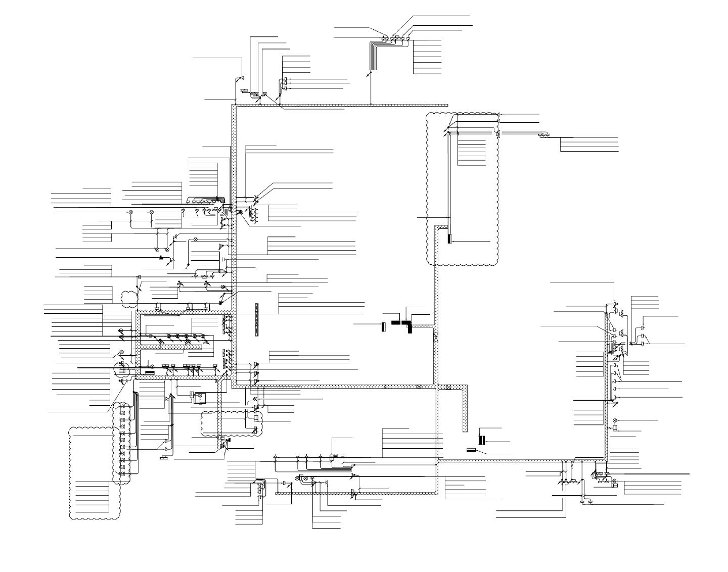 33层厨房动力平面图CAD