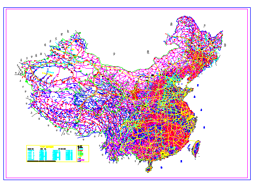 中国地图CAD完整版.dwg-图一