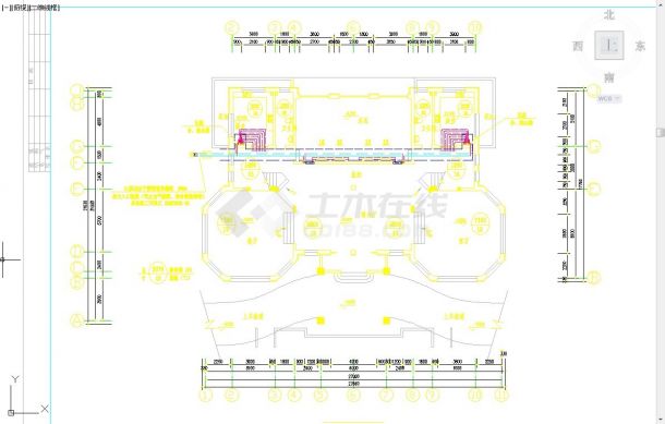 郑州某别墅区340平米3层框混单体别墅全套水暖系统设计CAD图纸-图一