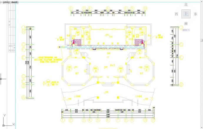 郑州某别墅区340平米3层框混单体别墅全套水暖系统设计CAD图纸_图1
