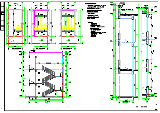 八角楼修建工程建筑图设计图_图1