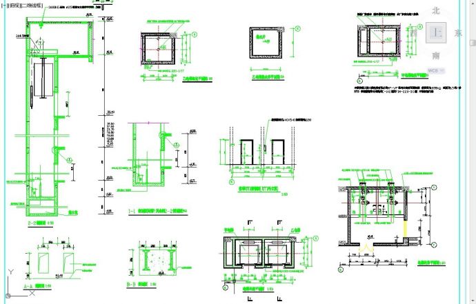 兰州某大学1.2万平米10层框架U型结构教学楼全套建筑设计CAD图纸_图1