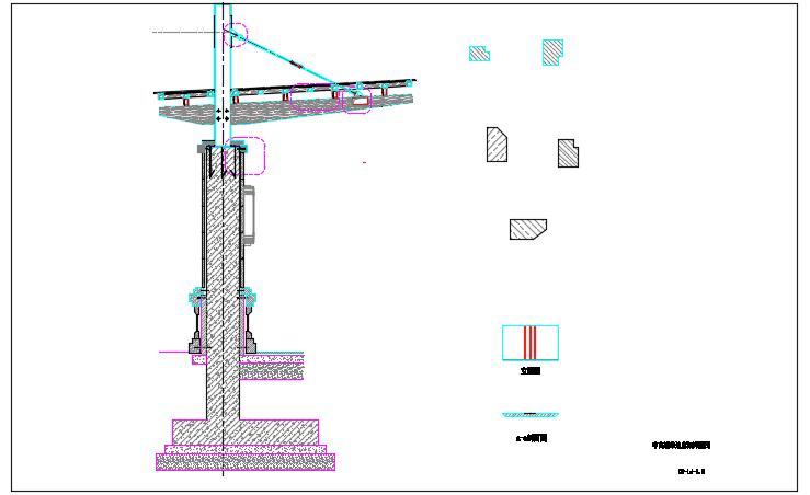 恒大景观廊架CAD施工图.zip