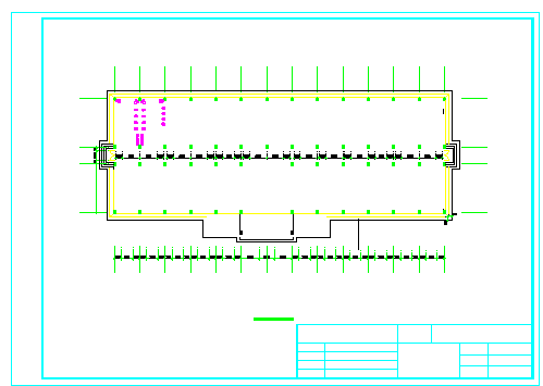 芜湖市某设计公司4300平米五层框架结构办公楼建筑设计CAD图纸-图一