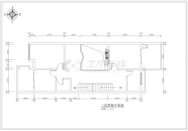 万科四季花城某别墅装饰施工套图-图一