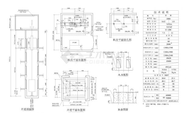 CAD图纸大全电梯大全自动扶梯大全一共 88个-图一