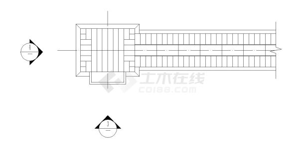 新中式小区实体围墙详图 -图一