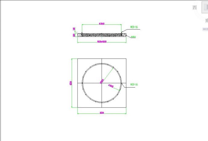 【最新】某污水一体化提升泵站设计方案CAD图纸_图1