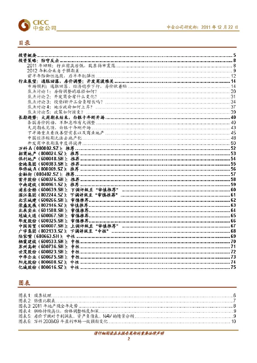 2012房地产策略：行业入寒冬，股票入春.pdf-图二