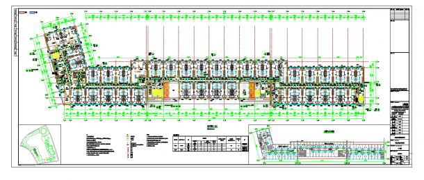 某地无锡万达文旅城施工图B酒店建筑CAD图纸-图二
