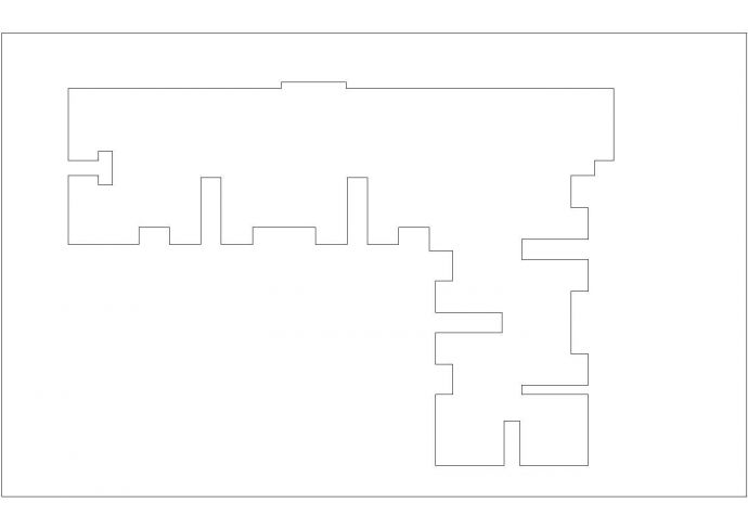 某市区大多套经典户型住宅房设计图纸_图1