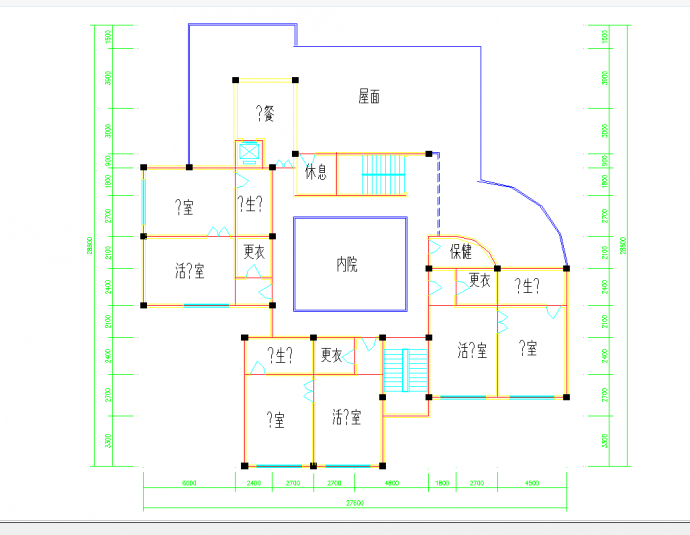 某地幼儿园建筑方案CAD图纸_图1