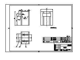 钢闸门整套设计施工十六张图纸_图1
