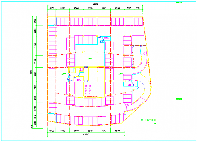 某地酒店办公楼设计方案图CAD图纸_图1