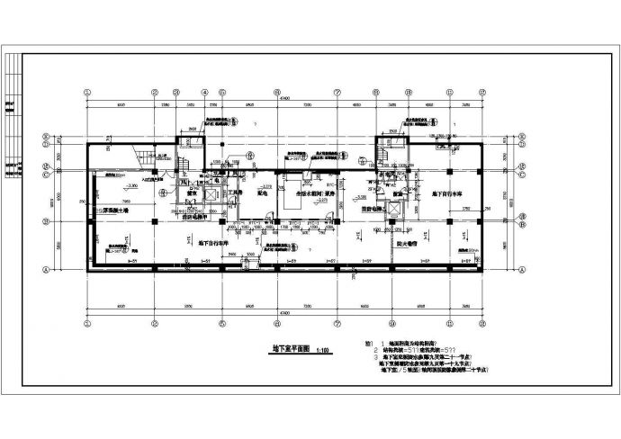 某地区多层高档商住楼建筑设计图纸_图1
