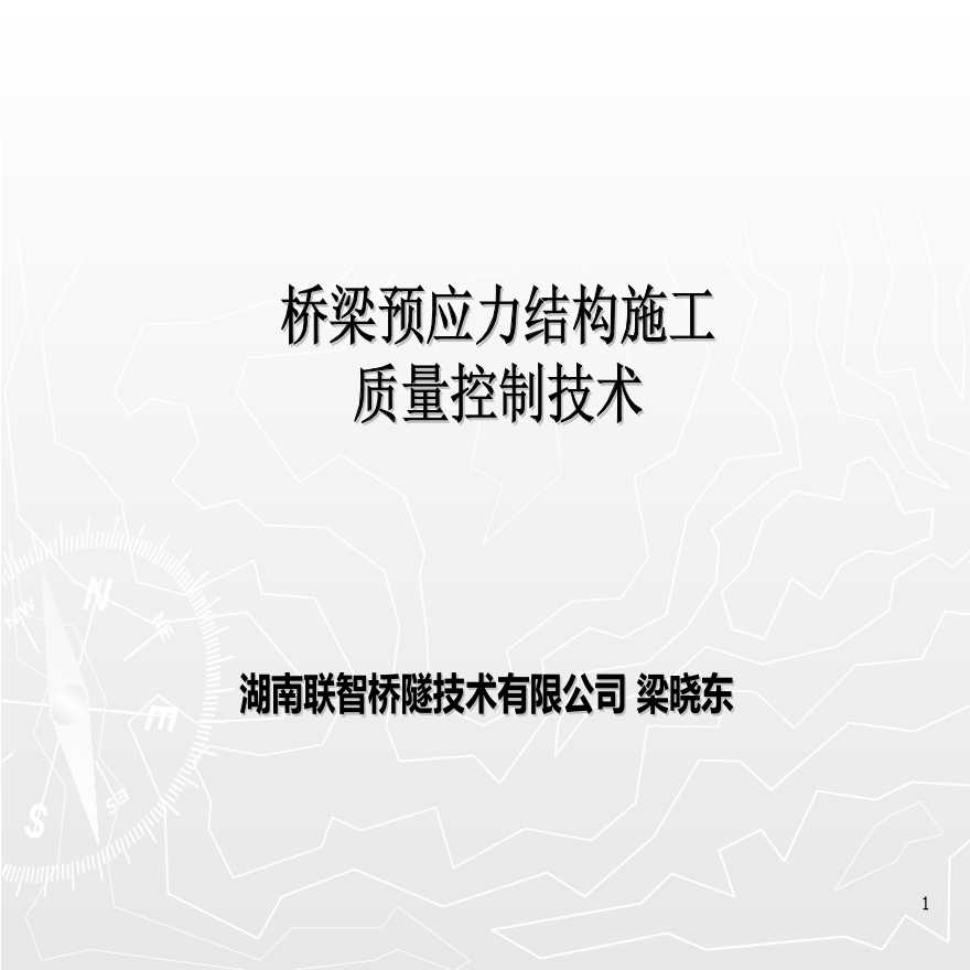 [湖南]桥梁预应力结构施工质量控制技术（共113页)-图一