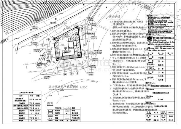 贵州工业园供水工程取水泵房建筑-图一