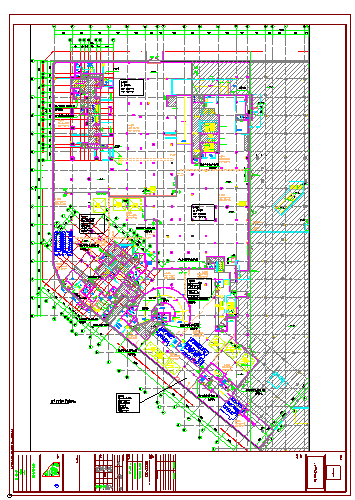 某超高层城市综合体电气施工CAD图-图二