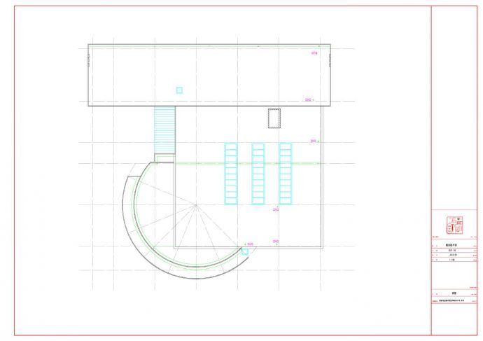 学校3层食堂餐厅建筑设计施工图_图1