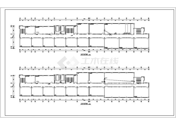 某地区中学教学楼电气施工图-图二
