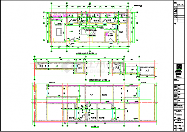 某地河南某商业综合体建筑施工图CAD图纸-图二